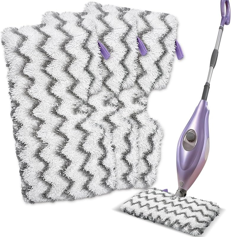 S3501 S3601 Steam Mop Replacement Pads Compatible with Shark Steam Pocket Mops S3501 S3601 S3550 S3801 S3901 S3601D