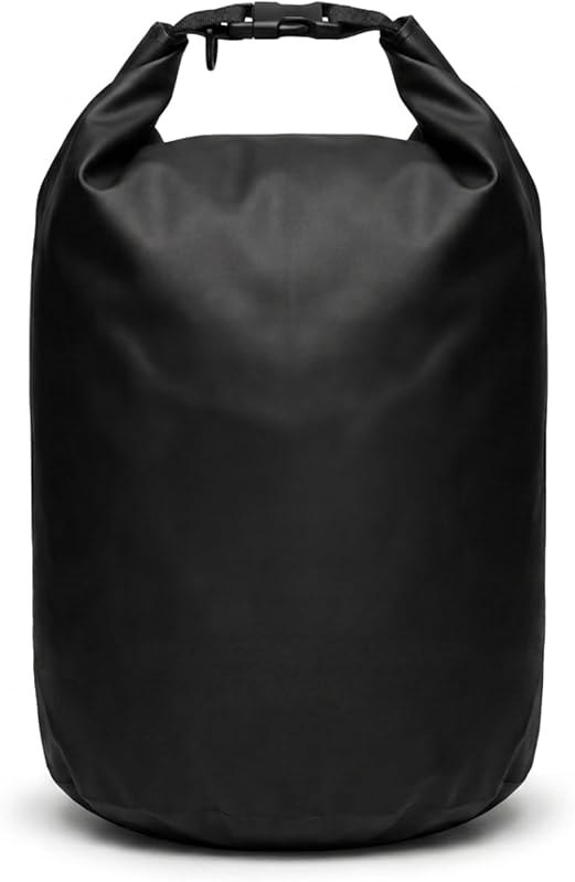 Ho Stevie! Heavy Duty Waterproof Dry Bag - Keeps Your Stuff Dry, on Surf Trips, Camping, or Any Adventure (Black, 20L)