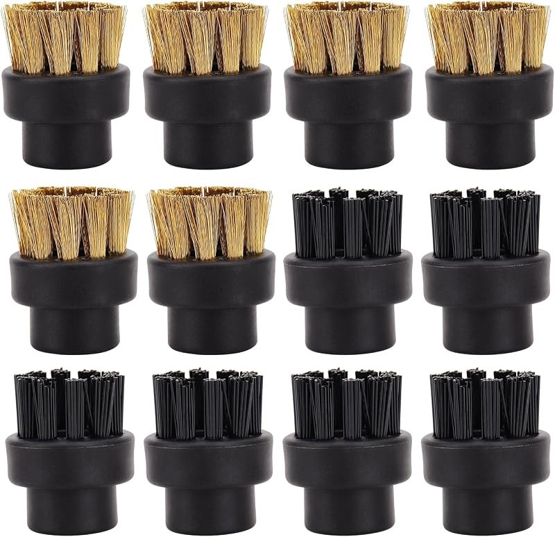 Small Brass and Nylon Brushes - Heavy Duty and Hard to Reach Places and Precision Cleaning Accessories Fit for Dupray