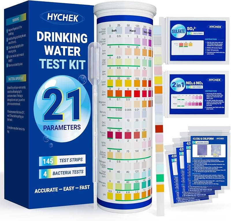 21 in 1 Accurate Drinking Water Test Kit, Well Water Testing Kit — best Well Water for well water kit
