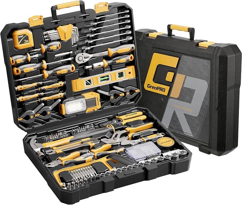 GRENPRO 239PCS Tool Set Tool Box Multi Car Mechanic Tool Kit for Home — Garage for home for garage kit