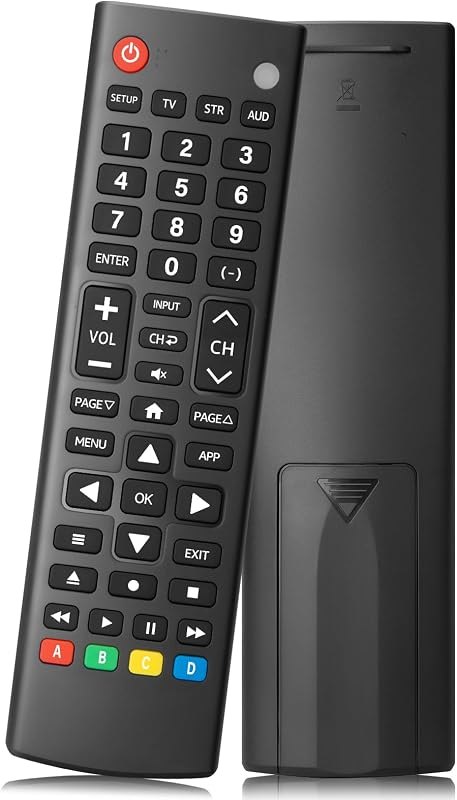 Universal TV Remote Control for Samsung, LG, Hisense, TCL, Sony, Vizio TV — remote for best soundbar under 40