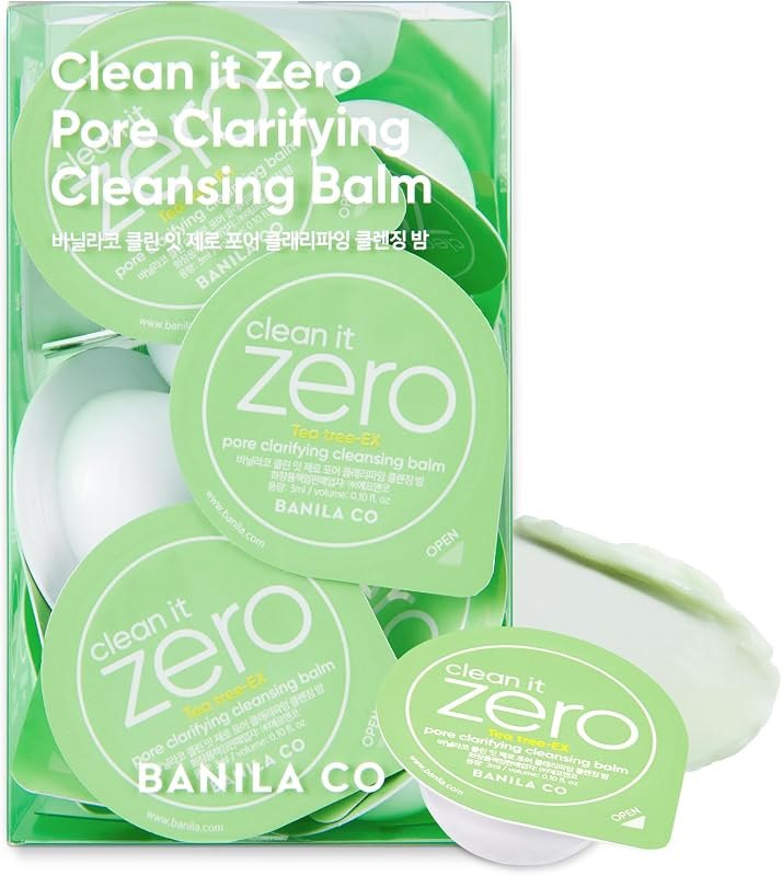 BANILA CO Clean It Zero Pore Clarifying Balm Travel Kit (3ml x 16 Pods) — cleansing balm kit for cleansing balm