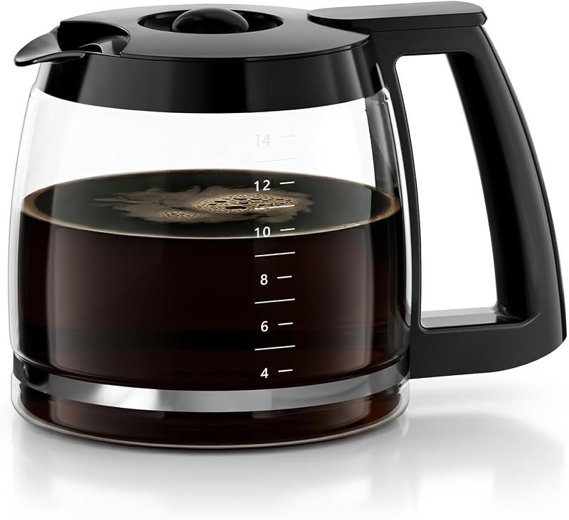 14 Cup Coffee Pot Replacement Compatible with Cuisinart Coffee Makers DCC-3200, DCC-2200, DCC-2200RC, DCC-2600