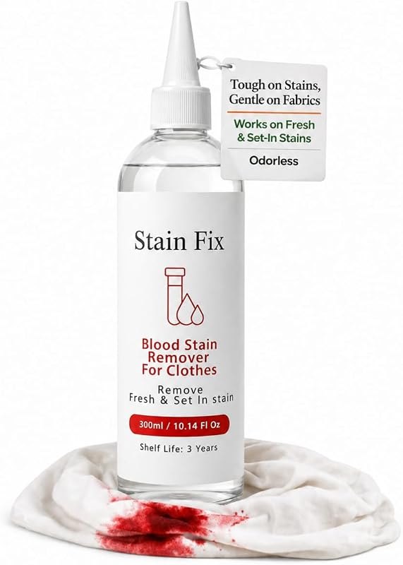 Blood Stain Remover for Clothes (10.14oz) — blood stain remover for stain remover stick durable heavy duty