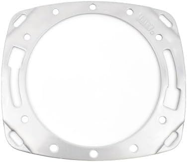 Oatey Fix-It Stainless Steel Flange Repair Ring, Adjustable Toilet Flange Repair Kit for Broken or Cracked Mounting