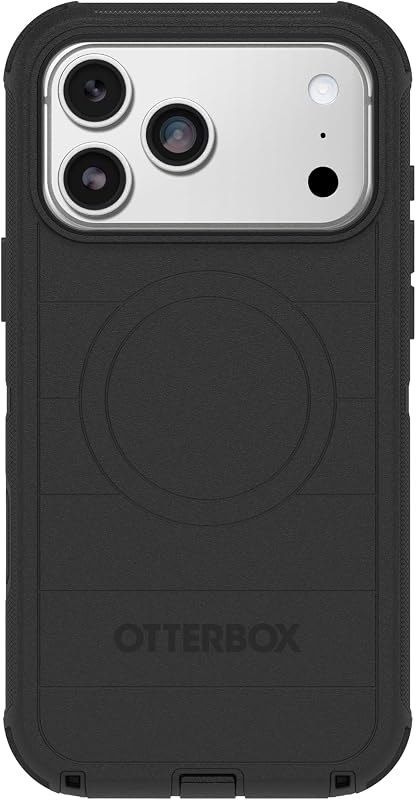 OtterBox iPhone 17 Pro Max Defender Pro Series Case - Black — case for best iPhone 17 Pro Max accessories