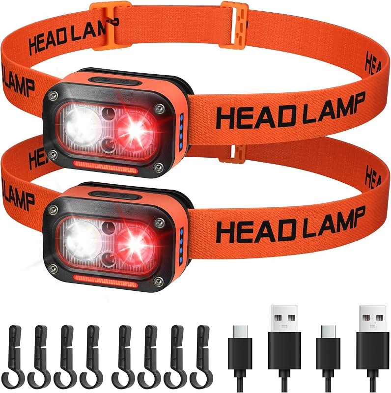 DARKBEAM LED Headlamp High Lumens White & Red Light Headlight for Astronomy — red light for best camping lantern