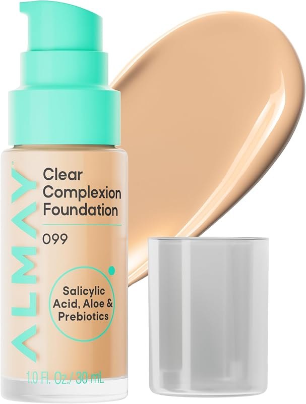 Clear Complexion Foundation, 99, 1 fl oz — non comedogenic foundation amazon for non comedogenic foundation