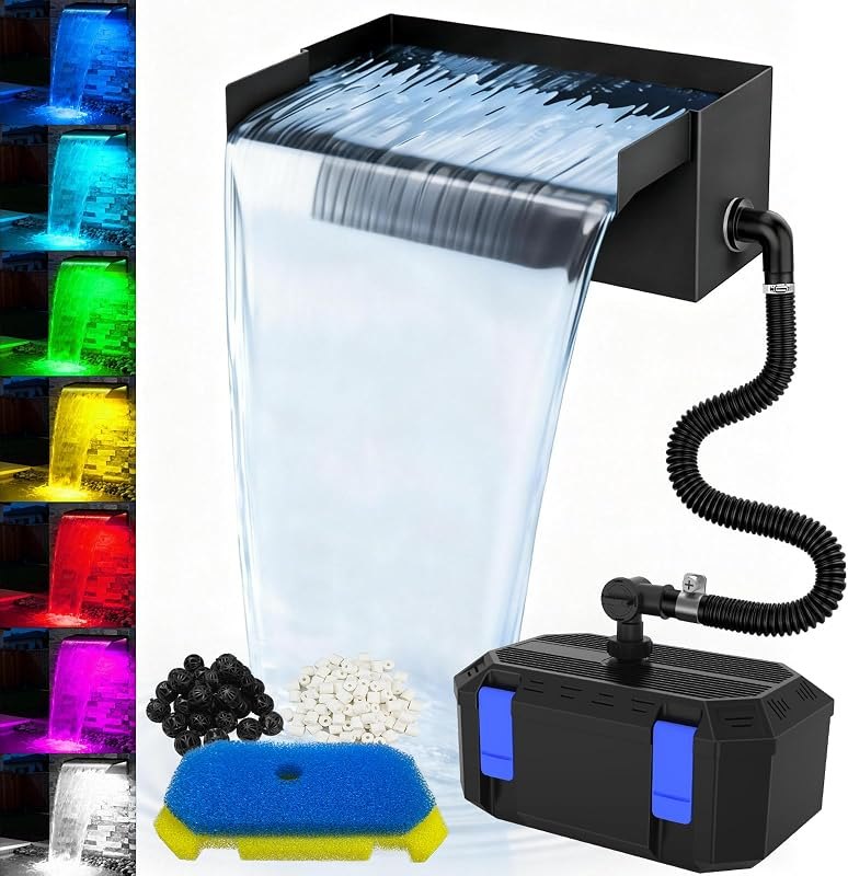 All-in-1 Pond Waterfall Kit — pond-filter-kit for pond filter