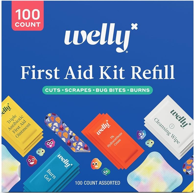 Welly First Aid Kit Refill Carton — first aid kit refill no leak for first aid kit refill under 30 budget