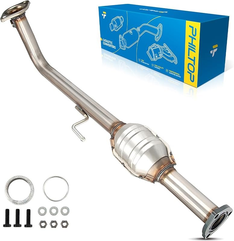 PHILTOP Catalytic Converter Kit Compatible with Honda Civic 1.7L 2001-2005 — Comparisons replacement for comparisons kit