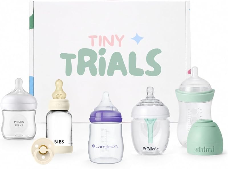 Baby Bottle Trial Pack Variety Box for Newborns — Monitors, bottles, and kid gear with for monitors bottles kid gear