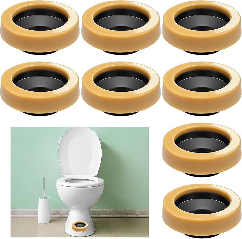 Thick Toilet Wax Ring 8 Pack