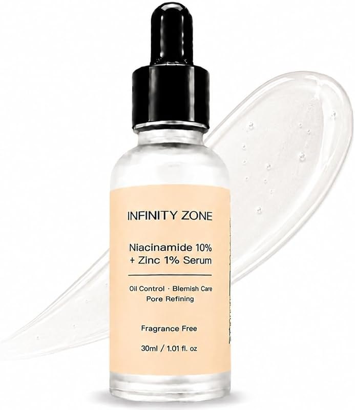 Niacinamide 10% + Zinc 1% Face Serum — niacinamide serum heavy duty for niacinamide serum under 30 budget