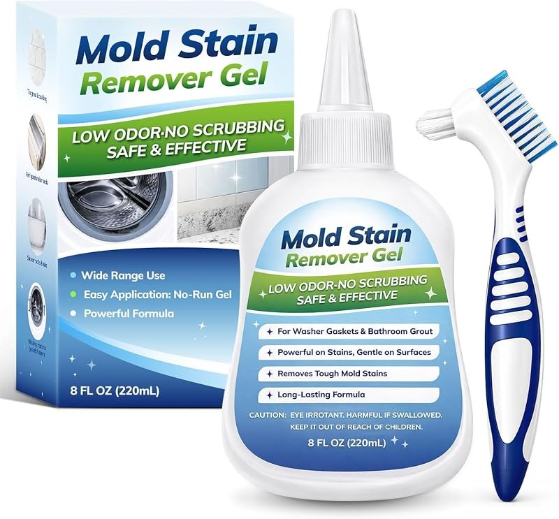 Mold-Stain Remover Gel for Washing Machine & Bathroom — mold and mildew remover no leak for mold and mildew remover