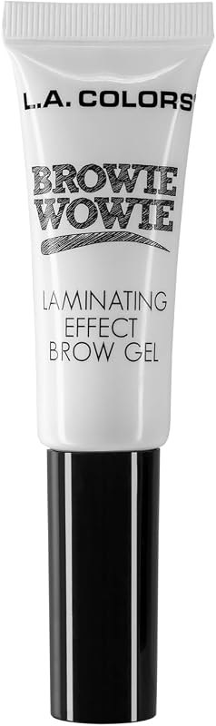 L.A. COLORS Browie Wowie Laminating Effect Brow Gel, Clear (Carded) CBBP774N — clear brow gel replacement for clear