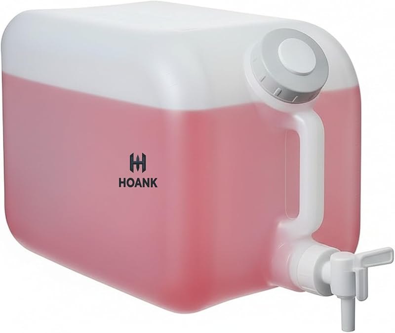 5 Gallons Carboy Dispenser with Faucet and Lid — water storage container 5 gallon hea for water storage container 5