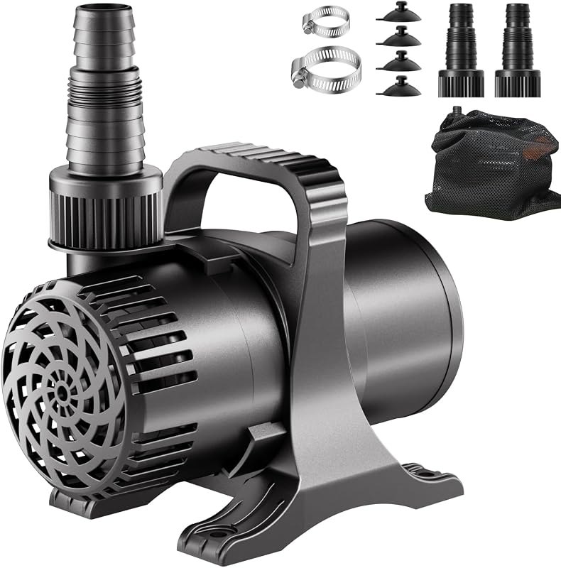 OYO Water 175W 3000 GPH Pond Pump, High Flow Heavy Duty Submersible Water Pump for Large Ponds, Fountains &