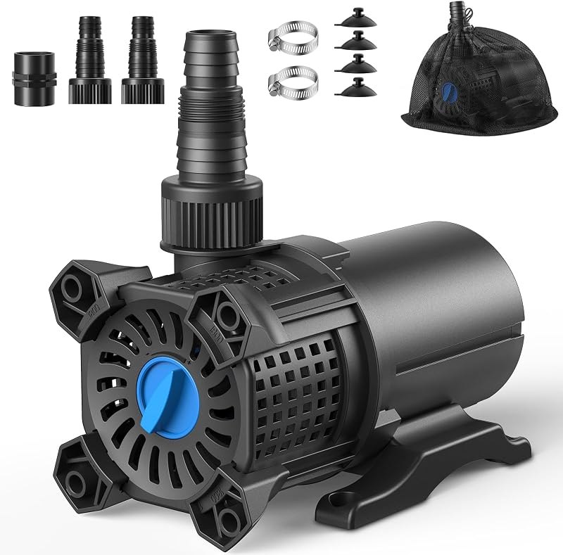 OYO Water Pond Pump, 850 GPH Submersible Water Pump Adjustable for Ponds — best-pond-pump for pond pump no