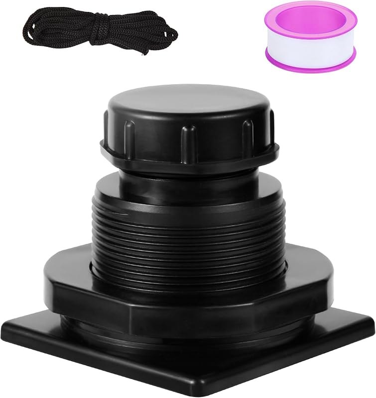 Stock Tank Drain Plug for Rubbermaid 50、70、150、100, 300 Gallon Stock Tank ≥ 2 in Holes for Rubbermaid Stock Tank Stock