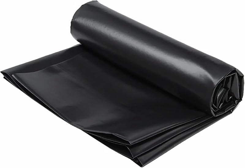 EPDM Rubber Pond Liner 20 Mil Thick Fish Safe & UV Resistant Flexible Liner for Ponds Heavy Duty and Tear Resistant