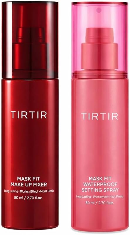 TIRTIR Setting Spray Duo Bundle — makeup setting spray pack for makeup setting spray durable heavy duty