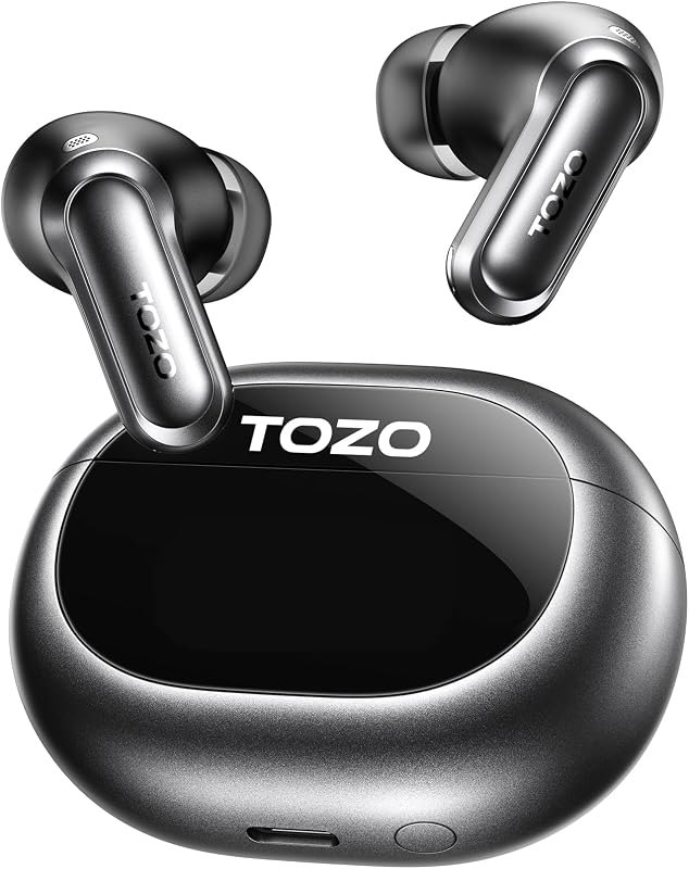 NC20 Active Noise Cancelling Wireless Earbuds LDAC Hi-Res Bluetooth — Tozo for best earbuds under 100 under 40