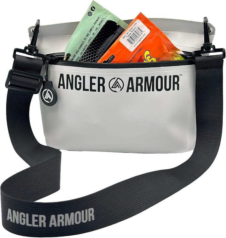 Angler Armour Waterproof Fishing Dry Bag, Fully Submersible Fishing Dry Bags, Heavy Duty Waterproof Gear Storage for