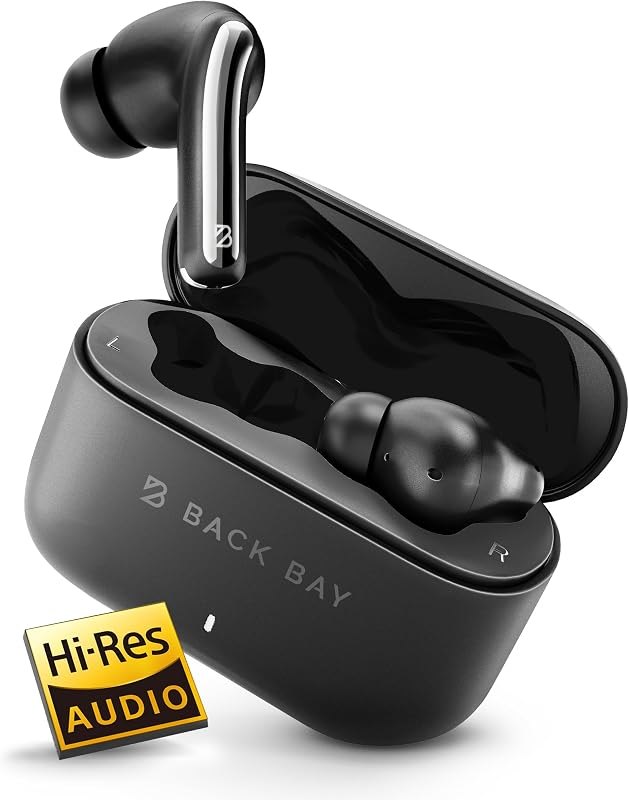 Back Bay Audio True Wireless Earbuds Noise Cancelling Earbuds, Premium ANC — budget ANC for best earbuds under 100