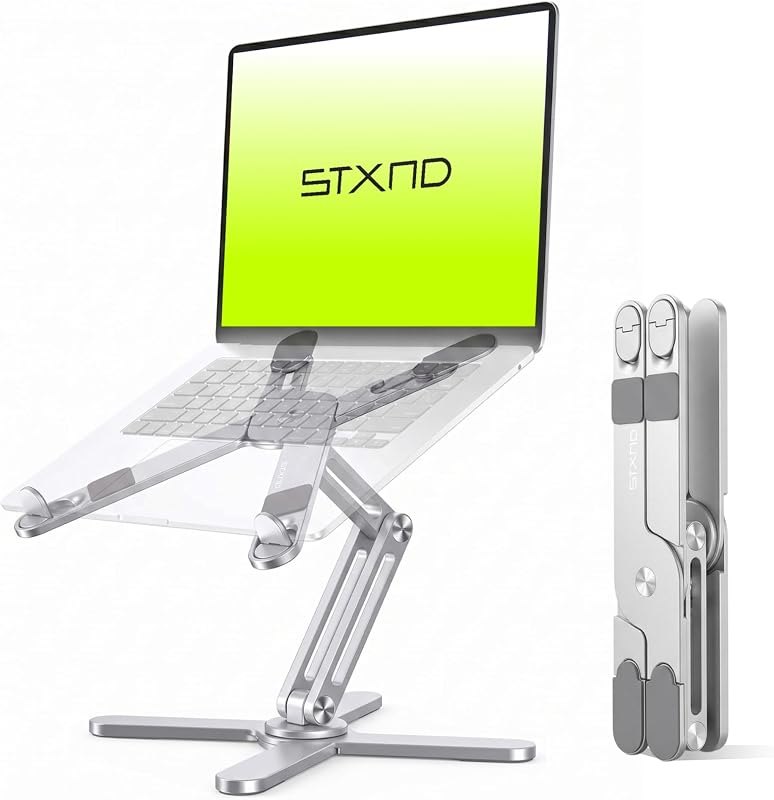 Model-X 2.0 Laptop Stand, Laptop Stand for Desk Adjustable Height — vertical for best laptop stand best rated