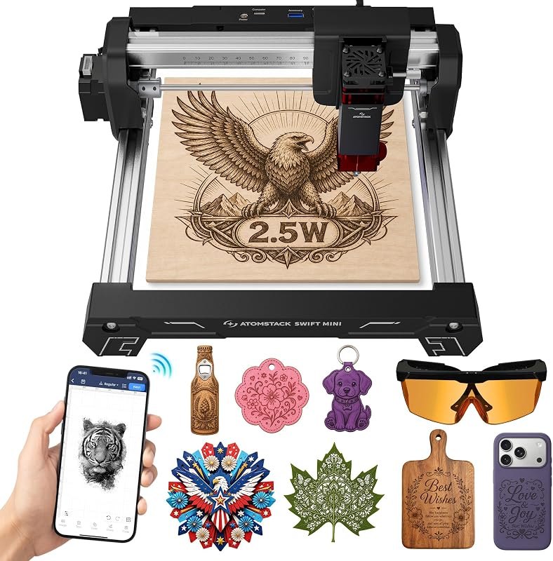 ATOMSTACK — Atomstack for best beginner laser engraver travel compact