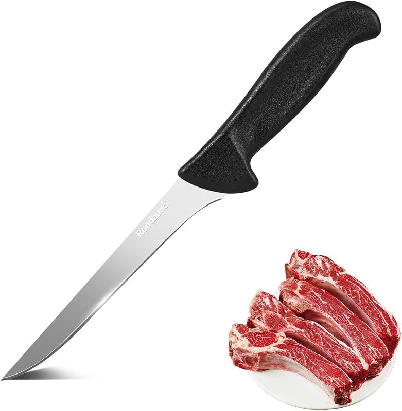 Rondauno Fillet Knife, Deboning Knife for Meat Cutting with 6 inch Blade — filet knife no leak for filet knife under