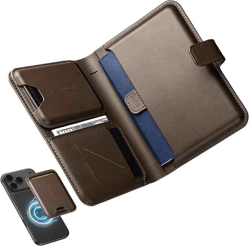 AirTag Passport Holder with Pull Strap, RFID Blocking Magnetic Case — passport for best packing cubes