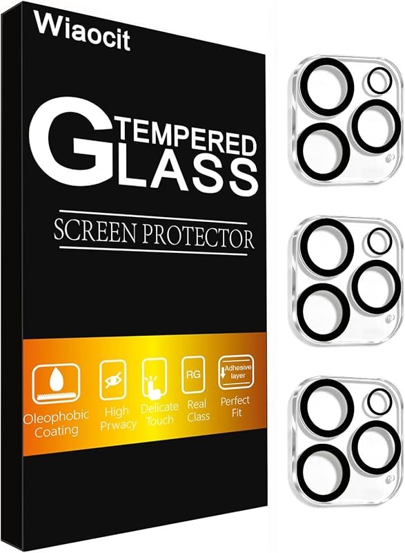 Wiaocit Camera Lens Protector for iPhone 16 Pro/iPhone 16 Pro Max — camera lens protector for iphone pro accessories