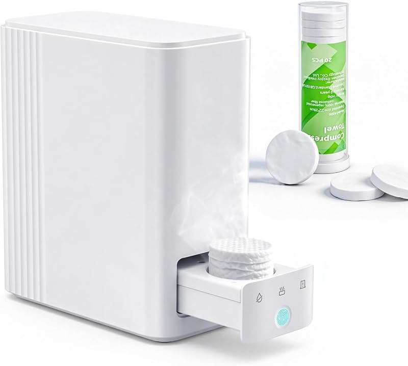 Hot Face Towel Dispenser for Estheticians 55°C Towel Warmer 5s Fast Heating — Beauty for home for beauty