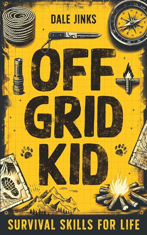 Off Grid Kid: Survival Skills For Life: An Interactive Outdoor Survival Guide For Kids on Making Fire, Building