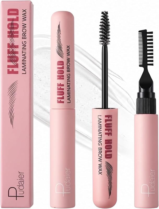 Clear Brow Gel 2 Pack, Dual-Ended Eyebrow Gel Kit with Brush — clear brow gel kit for clear brow gel under 30 budget