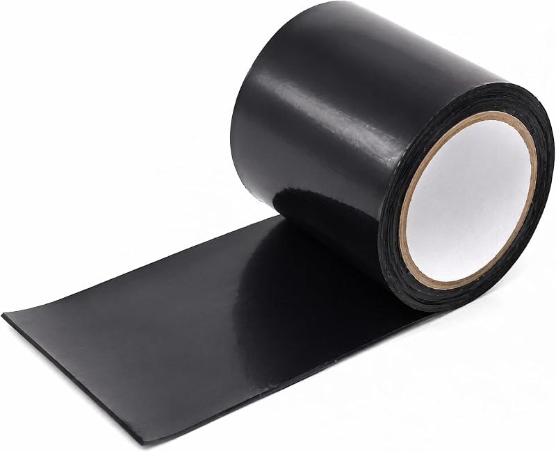 Pond Liner Repair Patch Seam Tape Single Sided Waterproof Pond Repair Kit Butyl Rubber Patch for EPDM PVC Outdoor Pond