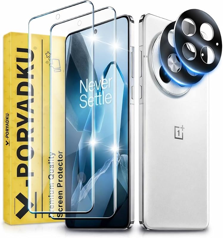 V-PORYADKU 2 Pack for OnePlus 13 Screen Protector — screen protector for best OnePlus 13 accessories