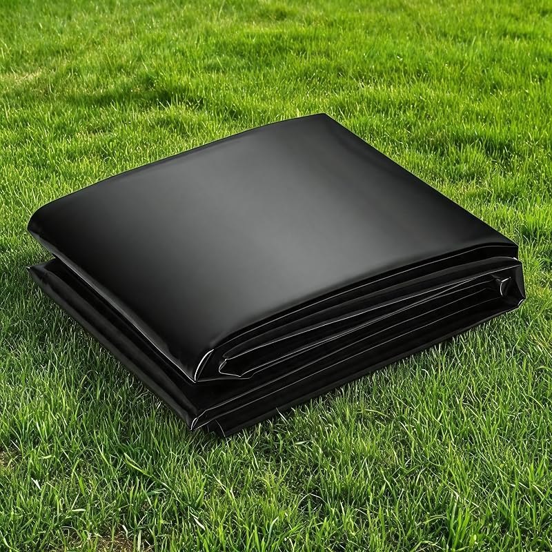 GarveeHome Heavy-Duty 45 Mil EPDM Pond Liner 10×10 Ft, Waterproof UV Resistant Koi Fish Pond Membrane, Flexible