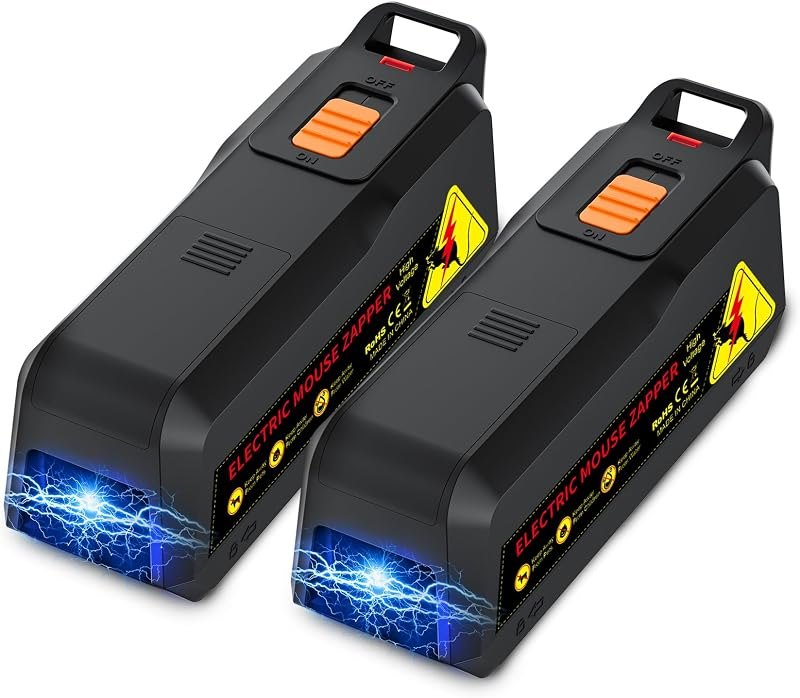 Electronic Mouse Trap 2 Pack — best no see mouse trap for no see mouse trap