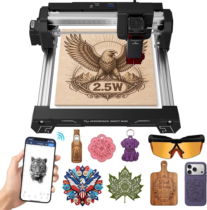 ATOMSTACK — Atomstack for best beginner laser engraver travel compact