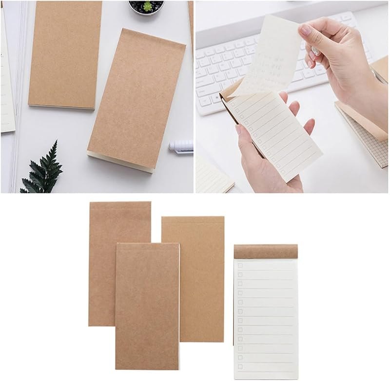 TOMETURE 8pcs Do List Notepad, Paper Memo Pads, Portable — Off Grid refill for off grid