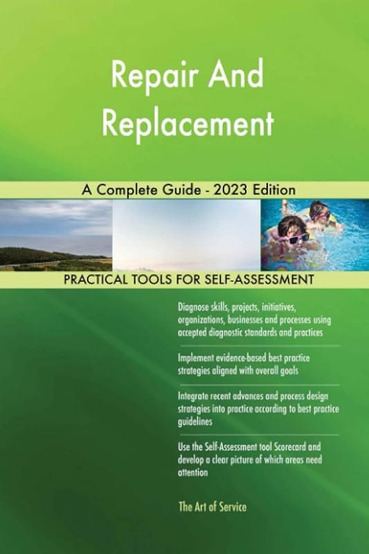Repair And Replacement A Complete Guide - 2023 Edition — Amazon Services replacement for services essentials