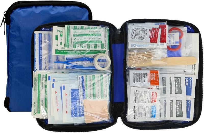 First Aid Only 298 Piece All-Purpose Emergency First Aid Kit for Home, Office, Car, Apartment, Dorm, and Camping