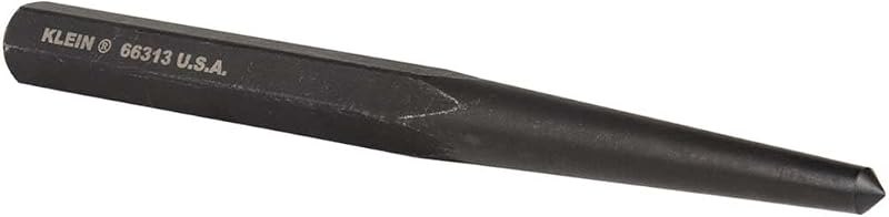 Klein Tools 66313 1/2-Inch Center Punch, 6-Inch Length, Made in USA — automatic center punch for automatic center punch
