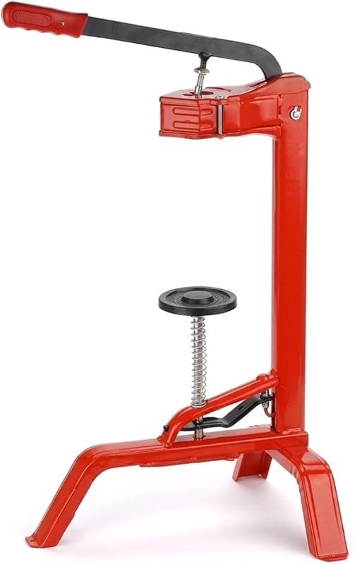Italian Floor Wine Corker for Bottling, Adjustable Plunger and Grip Handle — best wine floor stand for wine floor stand