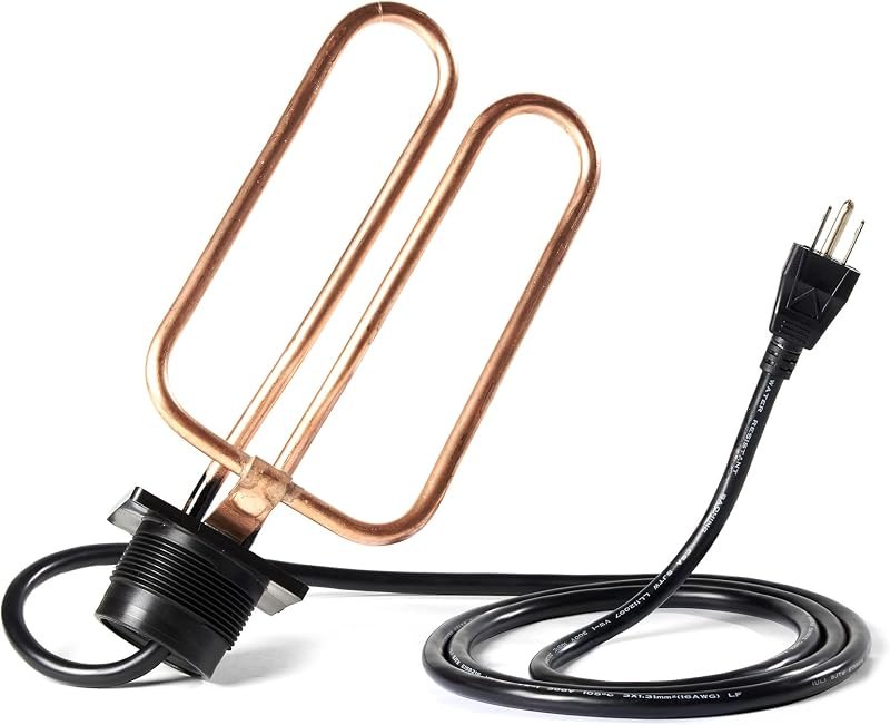 Farm Innovators DPH-15 Drain Plug Water Tank De-Icer for Rubbermaid Tanks — stock tank heater for poly stock tank rated