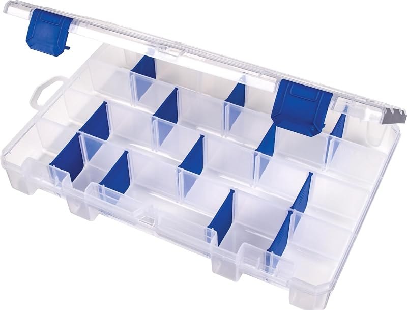 Flambeau Outdoors 4007 Tuff Tainer, 24 Compartments, 12 Zerust Dividers — best Tackle that does not rust in th for